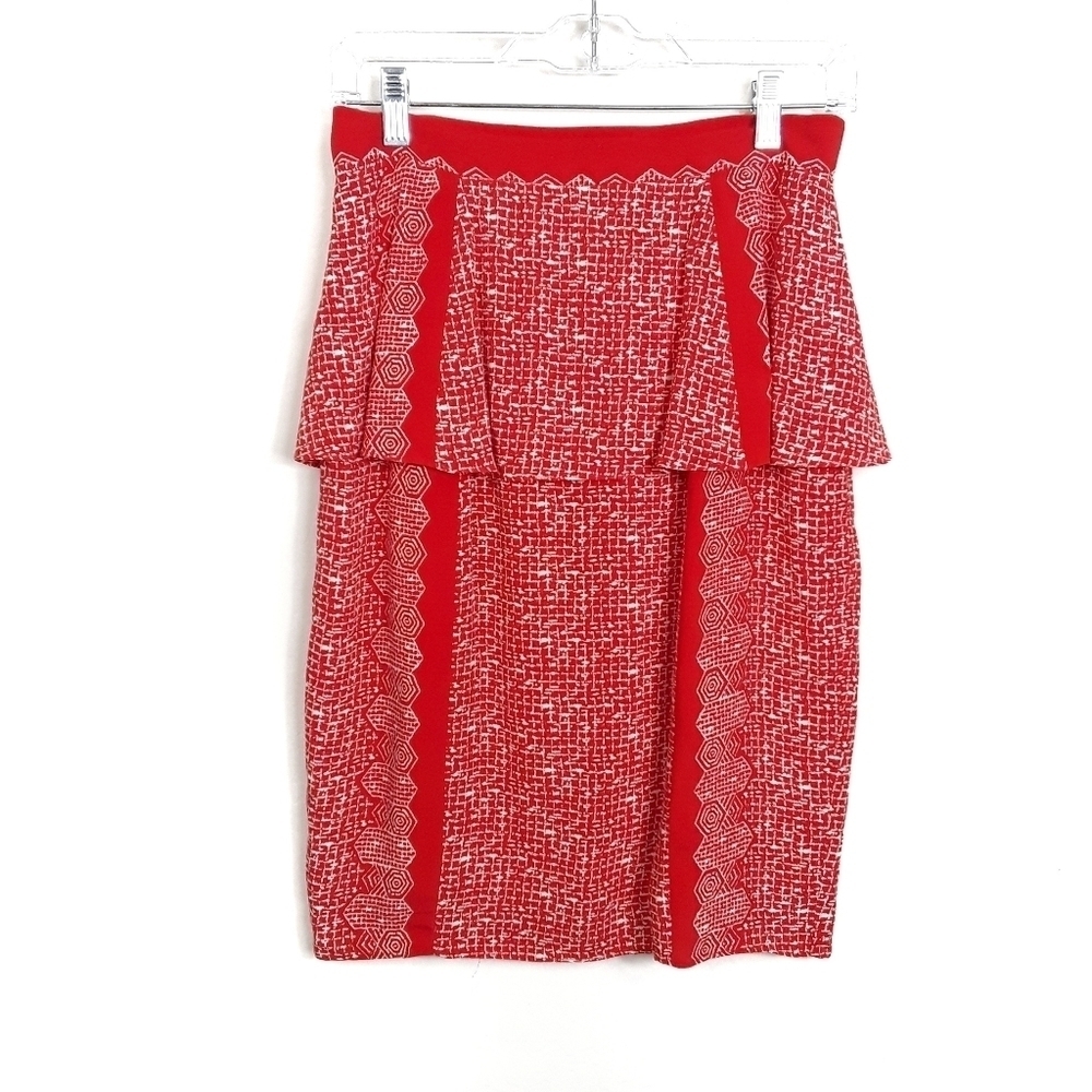 Plenty by Tracy Reese Anthropologie Peplum Pencil Skirt